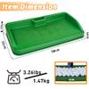 Heavy Duty Golf Ball Tray - with Cell Phone Holder Record Golf Swing - 100 Ball Capacity - High Impact Rubber Golf Tray Compatible with All Hitting Mats view 3