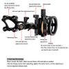 limaity Compound Bow Sights 5 Pin 0.019'' Fiber Optics Aluminum Machined Archery Sight for Compound Bow for Left and Right Hand (Short Pole) view 4