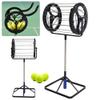 Gdrasuya10 Tennis Ball Picker 2 in 1 Tennis Balls Pickup Automatic Balls Receiver 55 Tennis Balls Capacity Quickly Collecting and Storing Tennis Balls in Schools Coaches Clubs view 3
