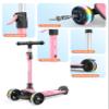 besrey Kick Scooter for Kids Ages 3-10, 3-Wheel Folding Scooter with Adjustable Height, LED Light Wheels, Extra Wide Deck for Outdoor Activities view 3