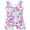 HOZIY Girl Leotards For Gymnastics Donut Light Purple Violet Apparel Clothes For Girls ,Little Kid8-10 Size 8-9 9-10 Year Old Biketard Tumbling Outfits Kids Costume Leotardos Para Gimnasia view 2