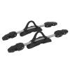 TYTOGE 2pcs Diving Fin Strap, Aquatics Fins Spring Straps Diving Fin Spring Heel Strap Adjustable Quick Release Buckle Universal Diving Fin Spring Heel Strap Replacement(A Buckle) view 4