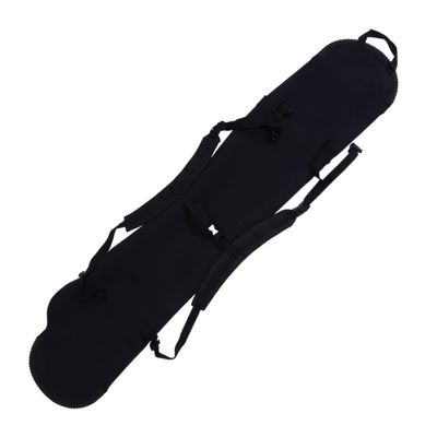 Homoyoyo Snowboard Cover Bag Practical Padded Sleeve for Snowboard Gear Multi-functional for Accessories Elegant Black Design
