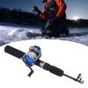 Ice Fishing Rod Set,Ice Fishing Reel (Including Fishing Line),10Pcs Ice Fishing Hook Ice Fishing Hook Storage Box,Ice Spoon Inclued,Sea Fishing Tackle Accessories view 3