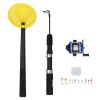 50cm Ice Fishing Rod Kit, Carbon Fiber Fishing Rod with Reel Hooks Spoon Storage Box for Winter Outdoor view 1