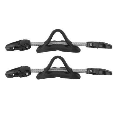 TYTOGE 2pcs Diving Fin Strap, Aquatics Fins Spring Straps Diving Fin Spring Heel Strap Adjustable Quick Release Buckle Universal Diving Fin Spring Heel Strap Replacement(B Buckle)