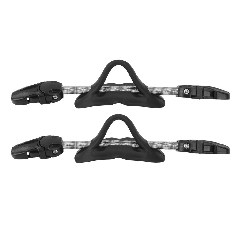 TYTOGE 2pcs Diving Fin Strap, Aquatics Fins Spring Straps Diving Fin Spring Heel Strap Adjustable Quick Release Buckle Universal Diving Fin Spring Heel Strap Replacement(B Buckle)