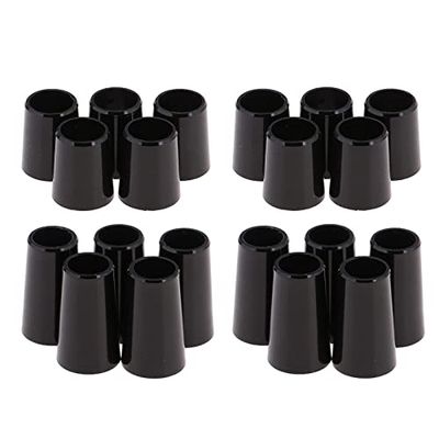 Lot 20 Golf Club Shaft Ferrules Taper Shaft Tip Adapter Cover Caps Accessories - Easy to Use