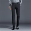 DGHM-JLMY Men's Slim Casual Business Ironing Fashion Straight Pants Golf Straight Fit Pant Flex Flat Front Straight Pant (Black 1,29) view 4