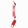 DAWOT Helmet Lock, Helmet Bike/Motorcycle Lock Cable Anti-Theft Bicycle Locks Combination Lock Cycling Cable Lock for Travel Luggage Helmet(Red) view 3