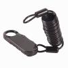 DAWOT Helmet Lock, Helmet Bike/Motorcycle Lock Cable Anti-Theft Bicycle Locks Combination Lock Cycling Cable Lock for Travel Luggage Helmet(Black) view 4