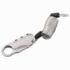 DAWOT Helmet Lock, Helmet Bike/Motorcycle Lock Cable Anti-Theft Bicycle Locks Combination Lock Cycling Cable Lock for Travel Luggage Helmet(Silver) view 4