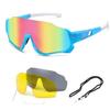 DUCO Polarized Kids Sunglasses Youth Baseball Sun Glasses Sports Teens Cycling Shades Boys Girls with 3 Lenses DK280 view 1