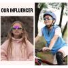 DUCO Polarized Kids Sunglasses Youth Baseball Sun Glasses Sports Teens Cycling Shades Boys Girls with 3 Lenses DK280 view 3