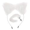 ifundom Animal Ears Headband and Furry Tail Prop Set for Women Cosplay Costume Halloween Party Performance Accessories view 1
