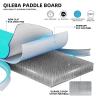 Inflatable Stand-Up Paddle Boards for Adults, QILEBA 10ft Extra Wide Stable Inflatable Yoga Paddleboard with Durable SUP Accessories, Fins, Adjustable Paddle, Pump, Leash, Ultra-Light Non-Slip Deck view 4