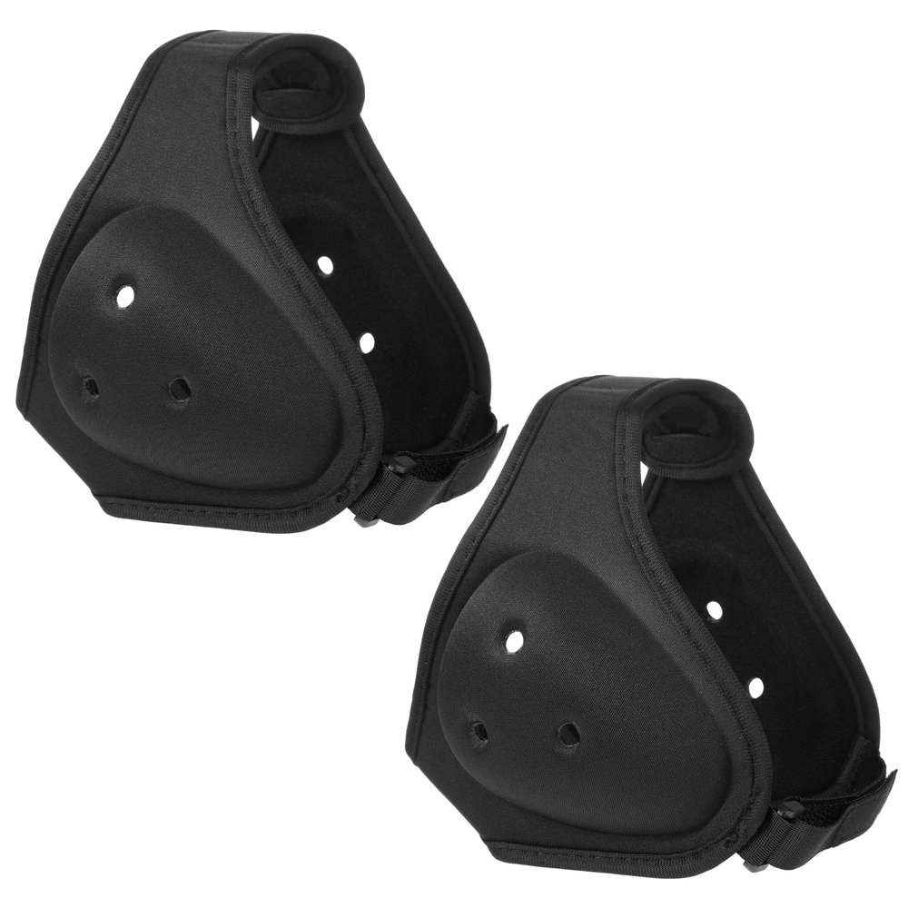 Jerify 2 Pcs Wrestling Headgear for Kids Youth Soft Grappling Headgear Wrestling Adjustable Ear Guard Protective(Black)