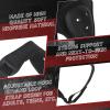 Jerify 2 Pcs Wrestling Headgear for Kids Youth Soft Grappling Headgear Wrestling Adjustable Ear Guard Protective(Black) view 3