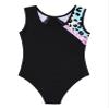 Yeahdor Gymnastics Leotards for Girls Shiny Metallic Ballet Dance Bodysuit Sleeveless Athletic Unitards Skating Dancewear Pink Leopard 14 Years view 4
