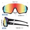 DUCO Polarized Kids Sunglasses Youth Baseball Sun Glasses Sports Teens Cycling Shades Boys Girls with 3 Lenses DK280 view 3