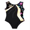 Yeahdor Gymnastics Leotards for Girls Shiny Metallic Ballet Dance Bodysuit Sleeveless Athletic Unitards Skating Dancewear Yellow 14 Years view 3