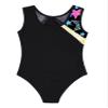 Yeahdor Gymnastics Leotards for Girls Shiny Metallic Ballet Dance Bodysuit Sleeveless Athletic Unitards Skating Dancewear Yellow 14 Years view 4