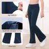 Stelle Girls Flare Leggings High Waisted for Dance Yoga School Daily Wear view 4