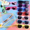 MIAHART 24 Pieces Kids Sunglasses Bulk for Boys and Girls Glasses Party Favors for Summer Beach Pool Party Carnival Prizes Birthday Party Supplies, 12 Neon Colors view 2