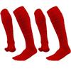 Hotfiary Scrunch Football Socks Extra Long Padded Football Socks with Ankle Support Knee High Athletic Socks for Youth Adult view 1