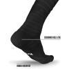 Hotfiary Scrunch Football Socks Extra Long Padded Football Socks with Ankle Support Knee High Athletic Socks for Youth Adult view 4