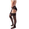 Mens Tights Suspender Pantyhose Sissy Sexy Lingerie Stockings Garter Belt Set for Men view 4