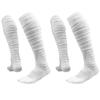 Hotfiary Scrunch Football Socks Extra Long Padded Football Socks with Ankle Support Knee High Athletic Socks for Youth Adult view 1