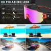 BOLLFO Polarized Sports Sunglasses, Cycling Glasses with 3 Interchangeable Lenses for Men Women Baseball Driving Fishing view 4