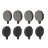 E Scooter Brake Pads 10 inch, 4 Pairs Semi Metallic Disc Brake Pads Replacement Accessory Metal Brake Rotor Pad Low Noise Wear Pad Parts for Electric view 1
