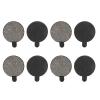 E Scooter Brake Pads 10 inch, 4 Pairs Semi Metallic Disc Brake Pads Replacement Accessory Metal Brake Rotor Pad Low Noise Wear Pad Parts for Electric view 2
