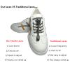 3 Pairs No Tie Shoe Laces for Kids Adults Elastic Shoe Laces with Lock Device for Sneakers (Army green) view 4