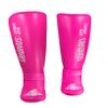 Classic Series Shin Guards for Kickboxing, Muay Thai, MMA, and Striking. (Large, Pink) view 1