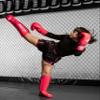 Classic Series Shin Guards for Kickboxing, Muay Thai, MMA, and Striking. (Large, Pink) view 2