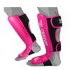 Classic Series Shin Guards for Kickboxing, Muay Thai, MMA, and Striking. (Large, Pink) view 3