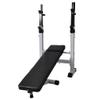 GOLINPEILO Fitness Workout Bench Straight Weight Bench, Strength Training Bench for Full Body Workout,Fitness Barbell Rack and Weight Bench for Home Gym (Style I) view 4