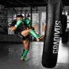 Classic Series Shin Guards for Kickboxing, Muay Thai, MMA, and Striking. (Small, Turquoise) view 2