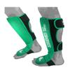 Classic Series Shin Guards for Kickboxing, Muay Thai, MMA, and Striking. (Small, Turquoise) view 3