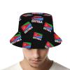 Eritrean Flag Unisex Bucket Hat Sun Beach Cap Fisherman Summer Travel Hats view 4