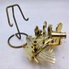 Qarzun Brass Nautical - Sextant Brass 5" Navigation Instrument Sextant Navigation Marine Sextant with Display Stand view 2