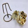 Qarzun Brass Nautical - Sextant Brass 5" Navigation Instrument Sextant Navigation Marine Sextant with Display Stand view 4