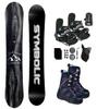 Symbolic Knotty Kids Snowboard & Bindings & Boots Package (4.5 Kid MP235 Boot+Bindg NW-Z45, 139cm Knotty Rocker) view 1