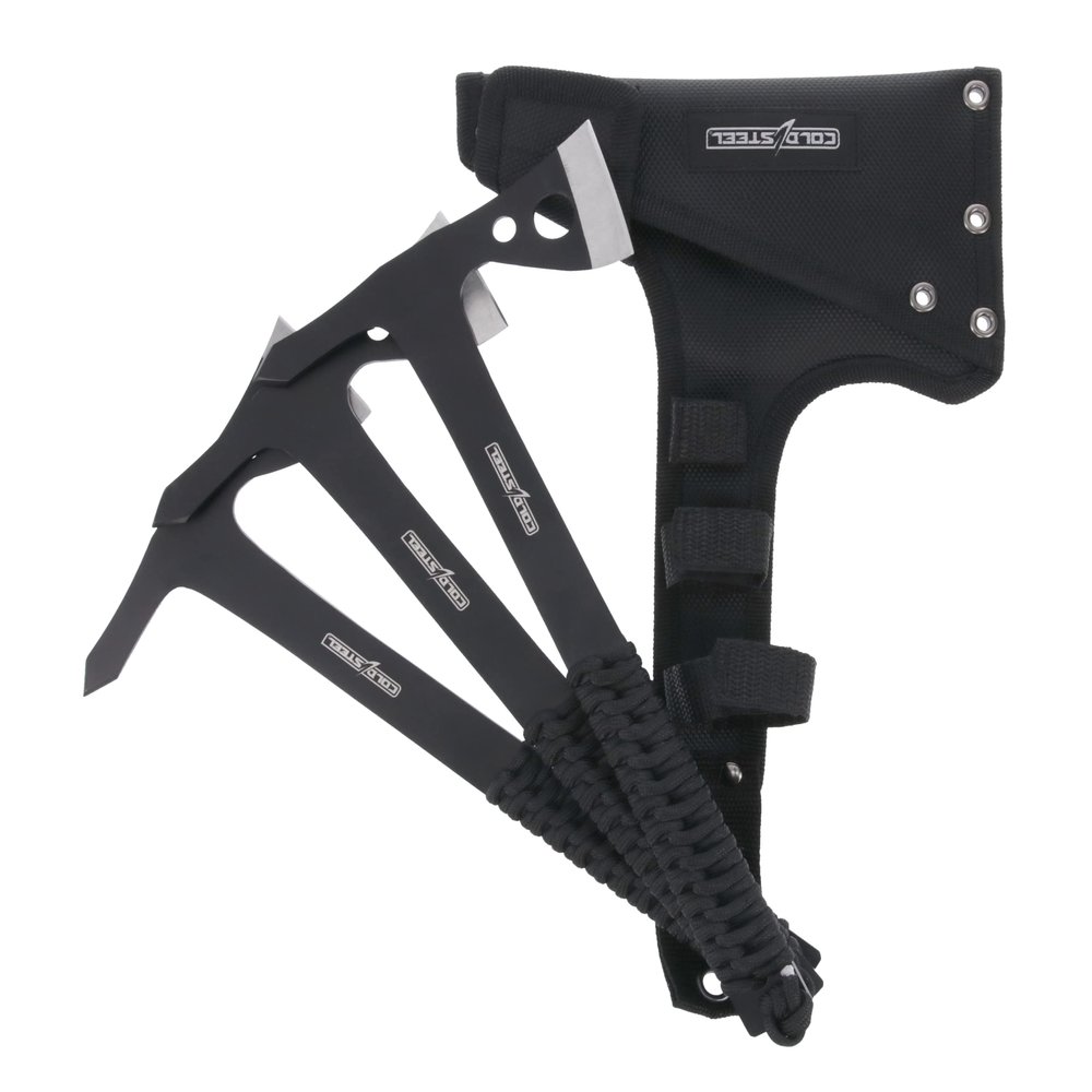 Cold Steel / 1.75in Throwing Axes w/Nylon Sheath-3pk