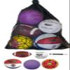 Biggz Bag of Sport Balls  Basketball, Soccer Ball, Football, Volleyball, Purple Playground Ball, and Pump view 2
