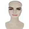 HPO Unisex Fake Human Hair Self Adhesive Bushy Eyebrows | Novelty False Facial Hair | Dark Brown view 2