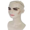 HPO Unisex Fake Human Hair Self Adhesive Bushy Eyebrows | Novelty False Facial Hair | Dark Brown view 3